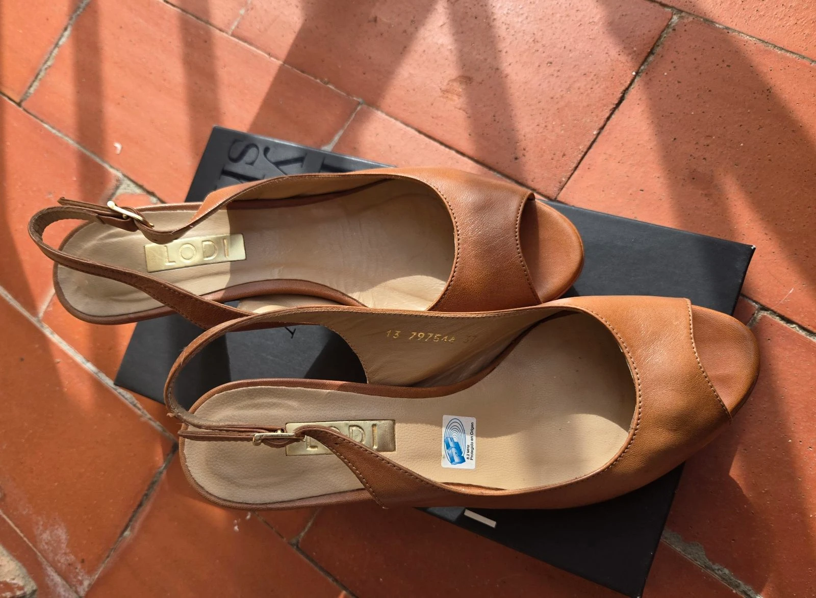 Lodi peep toe. Size 37 – photo 8